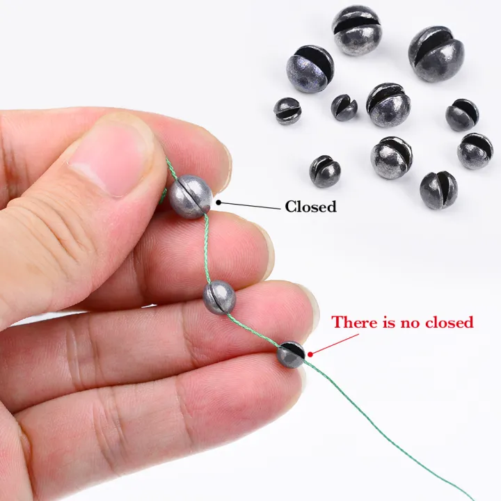 PROBEROS%20100pcs%200.5g-5g%20Adjustable%20Split%20Shot%20Sinkers%20Fishing%20Weights%20Bass%20Catfish%20Tackle%20Accessories%20Saltwater%20Freshwater%20Pesca%20-%20Image%203