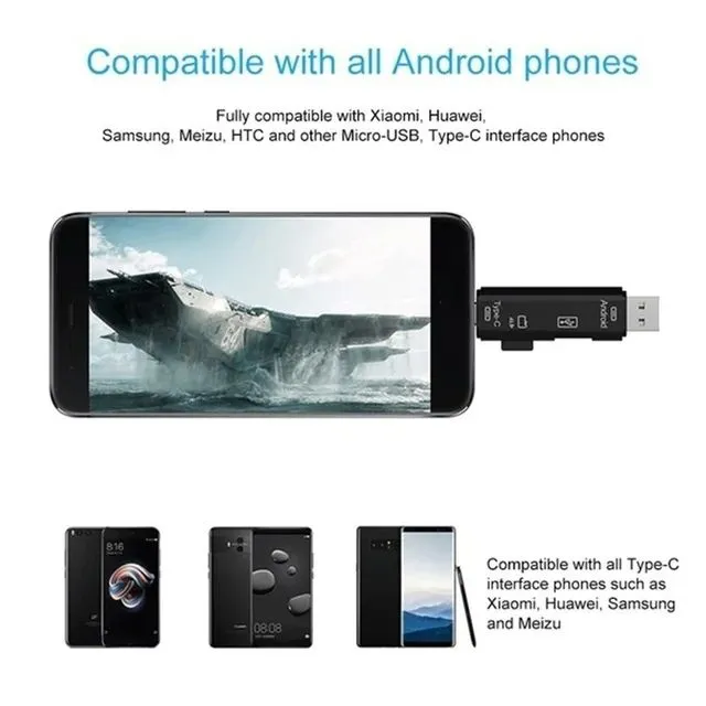 5%20in%201%20Multifunction%20Converter%20OTG%20Usb%202.0%20Type%20C/Usb%20/Micro%20Usb/Tf/SD%20Memory%20Card%20Reader%20OTG%20Card%20Reader%20Adapter%20Mobile%20Phone%20Accessories%20-%20Image%203