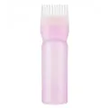 Salon Grade 160ml Refillable Hair Dye Bottle with Oil Comb Applicator – Plastic Hair Coloring Tool. 