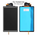 NEW Full-Fitted 2 IN 1 Screen Assembly Digitizer Replacement LCD Screen Full Screen Assembly for Switch Lite Console.