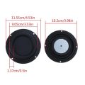 Universal Woofer Radiator Bass Passive Speaker 2/3/4inch Low Frequency Loudspeaker Diaphragm Vibration Plate DIY. 