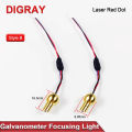 DIGRAY Laser Marking Machine Focusing Light Suitable For SG7110 RC1001 RC7110 Laser Galvanometer Scanner 650NM. 
