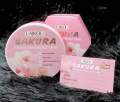 Japan sakura whitening body cream. 