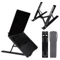 Laptop stand. 