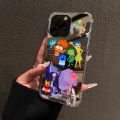 Inside Out 2 Cartoon cute Phone Case for IPhone 11 12 13 14 15 X XR Pro MAX 7 8 Plus Transparent Soft Shell Kawaii Kids Gift. 