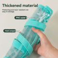 1 large capacity portable transparent waterproof handheld folder, expandable file storage bag, PVC self-adhesive file bag for of. 