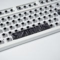 Black PBT Keycaps 4PCS Keycaps Cherry Profile Dye-Sub Keycaps Space Bar 6.25U ESC Enter Keycap For Mechanical Keyboard. 