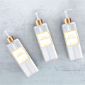 Plastic Pump Refillable Bottles for Shampoo Conditioner Body Wash Bathroom Shower Dispenser 500ML/16.9oz Empty Refill Container. 