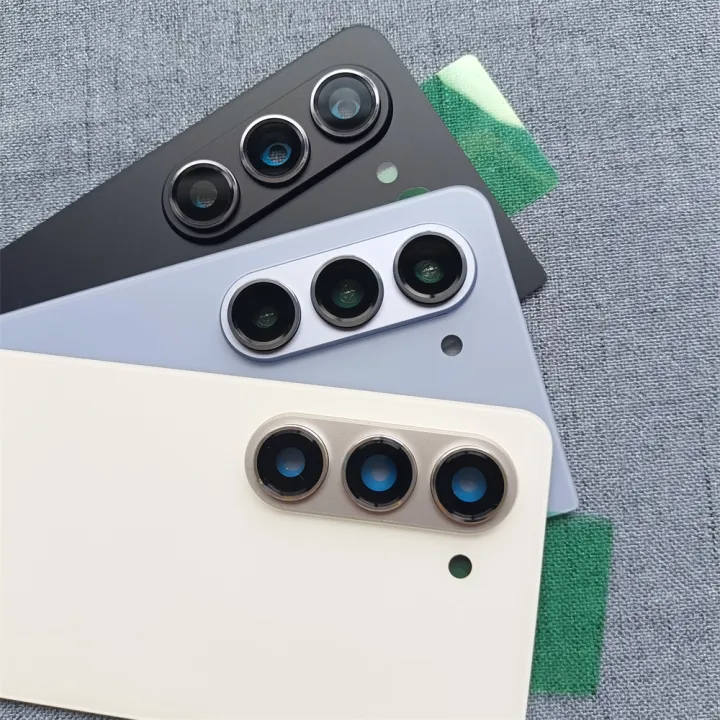 For%20Samsung%20Galaxy%20Z%20Fold%205%20Fold5%20SM-F946B%20Glass%20Back%20Battery%20Cover%20Rear%20Door%20Housing%20Case%20Replacement%20Parts%20With%20Camera%20Lens%20-%20Image%202