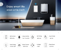 Wifi Boiler Smart Switch 40A 8000W High Power Water Heater Switches Tuya EU/US Standard Luxuray Glass Touch Timer Voice Control. 
