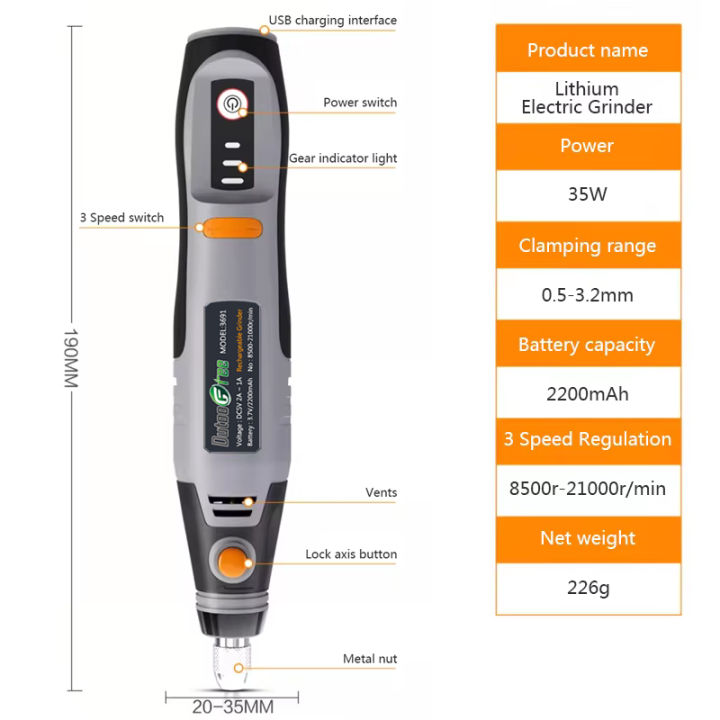 35W%20USB%20Cordless%20Rotary%20Tool%20Dremel%20DIY%20Mini%20Drill%20Engraving%20Pen%20Electric%203%20Speed%20Mini%20Wireless%20Drill%20Set%208500r-21000r/min%20-%20Image%204