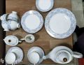 Bone China Tea Set 24 Pcs Lightweight Premium Quality Imported 6 Persons Serving. 