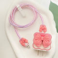 Changeable Charging Head Protective Cover Pink Lightweight Charger Protector For Iphone Portable Cute Mobile Phone Charger Cover. 