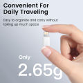 Elough Type C Female to Lightning Male Adapter Fast Charging USB 2.0 Lightning Female to Type C Male Adapter Connector. 