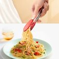 7 Inch Non-Slip Food Tongs Creative BBQ Grilling Salad Bread Cooking Clip Clamp Kitchen Serving Utensils Accessory.