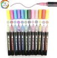 ✨ Outline Marker Pen Set – 8 Colors | Double Line Metallic Outline Pens | FS Stationers. 