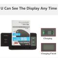 Universal 1Pcs New Battery Stand Charging Charger LCD Battery Level Display American and European Standard Fast Charger Head.