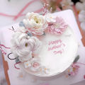 3pcs Creative Flower Clay Handmade Romantic Holiday Decoration Austin Rose Peony Silicone Mold. 