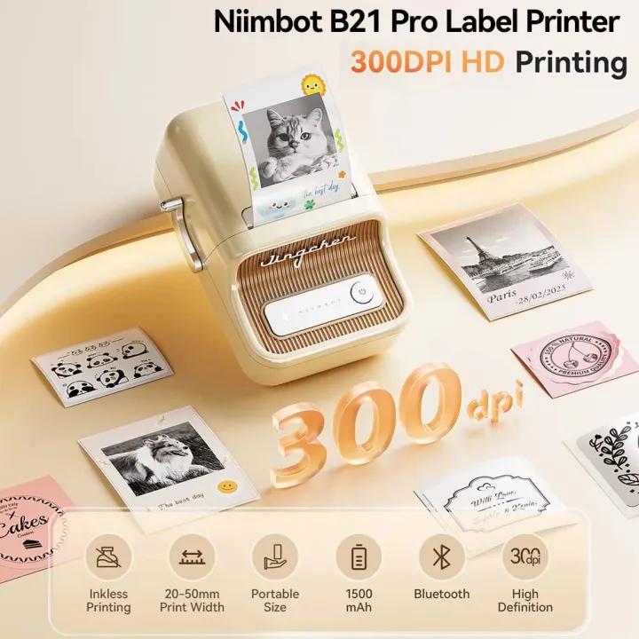 Niimbot%20B21%20Pro%20300DPI%20Portable%20Printer%20Thermal%20Label%20Bluetooth%20Sticker%20Maker%20For%20Business%20Home,%20Print%20Barcode%20Photo%20Note%20Label%20-%20Image%202