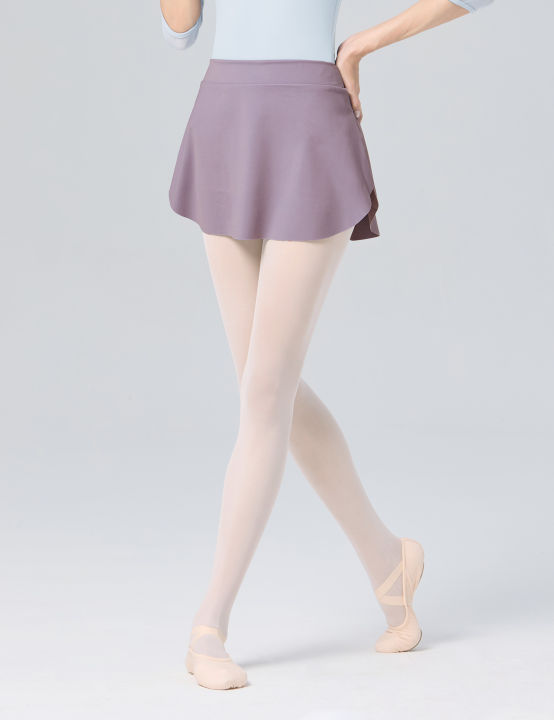 Women%20Side%20Split%20Dance%20Skirts%20Adult%20Versatile%20A-line%20Skirts%20Yoga%20Fitness%20Tennis%20Wear%20Widen%20Elastic%20Waistband%20Ballerinas%20Dress%20-%20Image%203