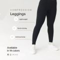 Ladies' Lycra 4-Way Stretch Leggings - Sizes S-3XL, Imported Quality. 