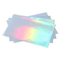 22 Sheets Self Adhesive Hologram A4 Printing Paper Printable Vinyl Sticker Waterproof use for Inkjet Printer Holographic Sticker. 