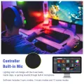 Smart Ambient Led PC Backlight  Gaming Computer Monitor 5V WS2812b  RGBIC  Sync Screen Color USB Led Light Strip For Windows. 