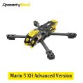 SpeedyBee Mario 5 Frame Kit XH/DC Version with Carbon Fiber Plate FPV Freestyle RC Racing Drone. 