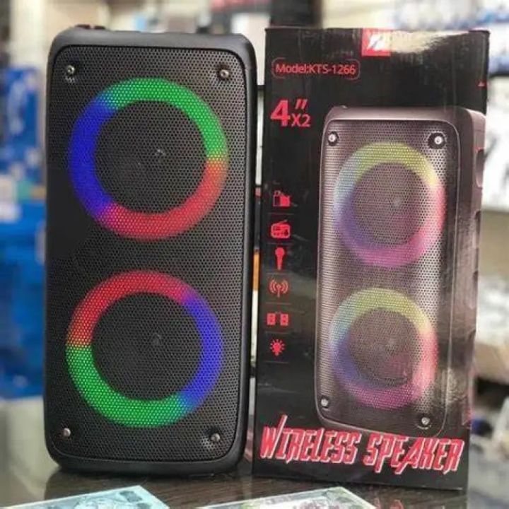 KTS-1266%204%20Inch%20Twin%20loudspeakers%20high%20quality%20portable%20speaker%20-%20Image%204