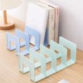 Book Stand Desktop Organizer Book Holder Bookend Plastic Shelf Desk Reading Stand Book Rack. 