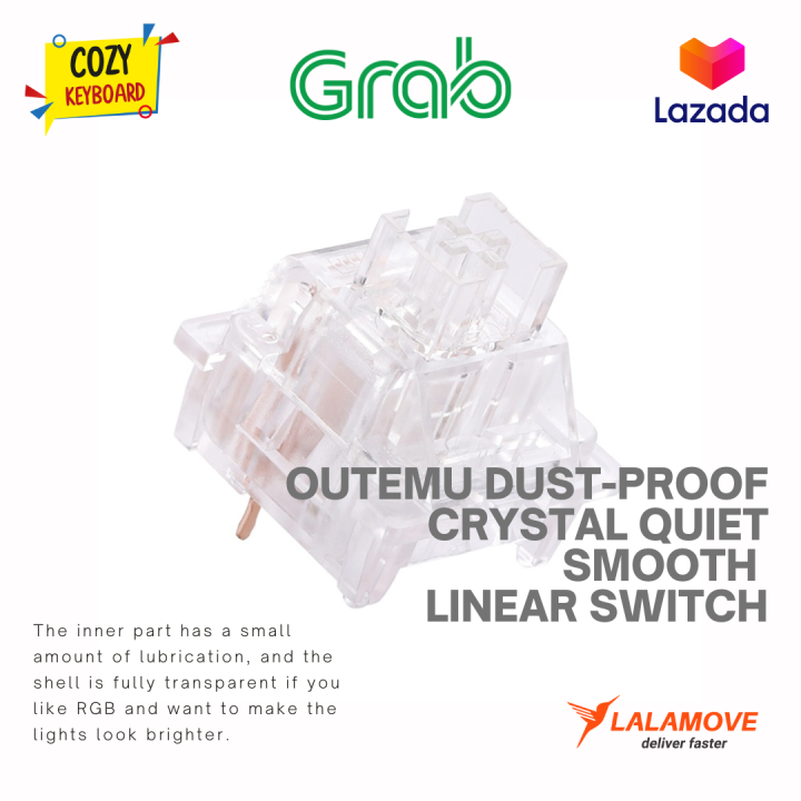 [Cozy.keyboard] outemu transparent switch | Shop.com.mm