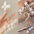 10pcs 60x36mm DIY Earrings Hair Jewelry Making Gold Silver Color Wedding Accessories Copper Metal Bridal Combs Findings. 