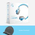 LilGadgets Untangled Pro Wireless Headphones for Kids for School, On-Ear Bluetooth Kids Headphones with Built-in Microphone. 
