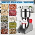 Silver Crest Multi-Purpose High-Speed Electric Grinder & Crusher - Stainless Steel Kitchen Machine for Spices, Coffee Beans & Dry Food. 
