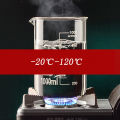 YWDL Heat Resistant Borosilicate Glass Beaker Measuring Cup Thick Glass Measuring Jug for Lab & Kitchen Multiple Capacity. 