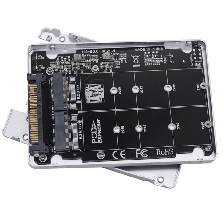 M.2%20SSD%20To%20U.2%20Adapter%20Card%20M.2%20NVMe%20SATA-Bus%20NGFF%20SSD%20To%20PCI-e%20U.2%20SFF-8639%20PC-E3.0X4%20M2%20Adapter%20Converter%20for%202230/2260/2280%20-%20Image%202