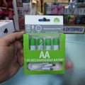AA Rechargeable 4ps type-c battery 2600mah. 