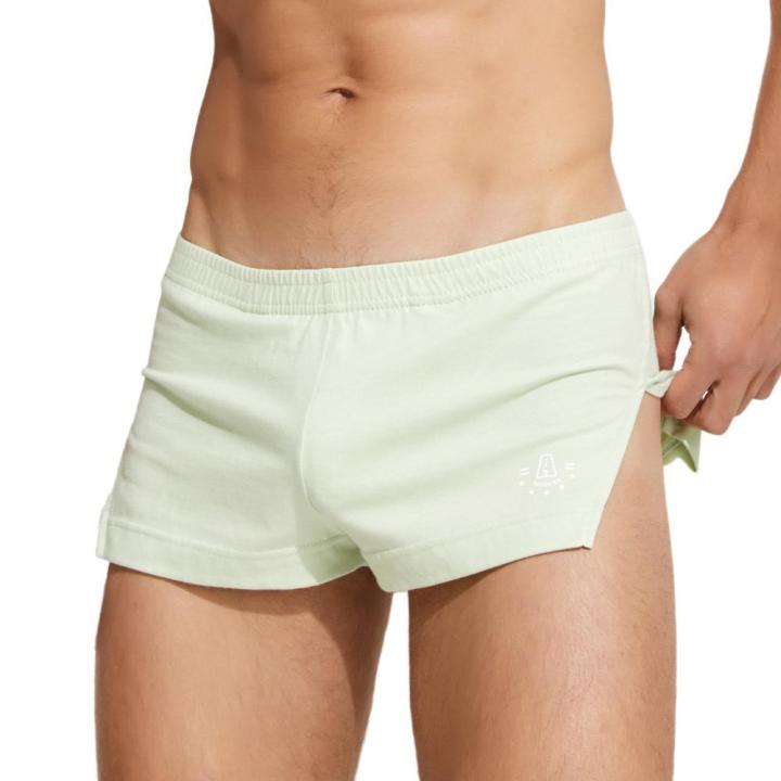 SEOBEAN%20Men's%20Breathable%20Casual%20Boxer%20Shorts%20Soft%20Stretch%20Sleep%20Bottoms%20for%20Home%20Gym%20Lounge%20Underwear%20-%20Image%203