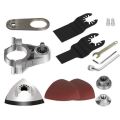 Multi tool kit attachment 5inch grinder attachment angle grinder convert multy tool kit. 