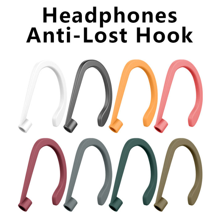 Silicone Anti-Lost Ear Hook for AirPods pro Compatible with 1/2 3rd Gen ...