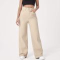Ladies' High Waisted Pants, Casual Wide Leg Trousers for girls/ Women , (Mum Pants). 