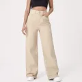 Ladies' High Waisted Pants, Casual Wide Leg Trousers for girls/ Women , (Mum Pants). 