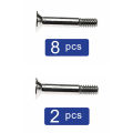 Metal Screw Tools For Hublot Bigbang Classic Fusion Series H-Shaped U-Shaped Watch Band Bezel Buckle Stainless Steel Screw. 