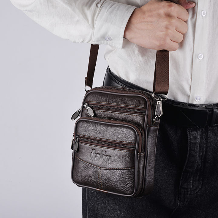 Men's%20Genuine%20Leather%20Crossbody%20Bag%20High%20Quality%20Zipper%20Pocket%20Retro%20Business%20Messenger%20Bag%20for%20Men%20-%20Image%203