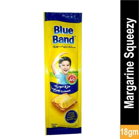 blue band magrine spread