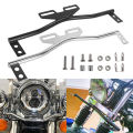 Universal Motorcycle Fog Light Bracket Motorbike HeadLight Turn signals Lamp Auxiliary Bar Holder Scooter Off-road Touring. 