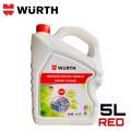 WURTH Radiator Coolant Premium 5L (red). 