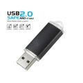 USB Flash Drive 64GB Mini Pen Drive Metal Memory Stick Black Pendrive High Speed External Storage Creative Gifts. 