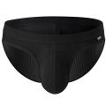 Men's Underwear Men's Modal Soft Briefs Absorbent Elastic Male Shorts Breathable Underpants Big Scrotum Pouch U Convex Briefs.