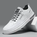 Original Men Casual Shoes Breathable White Sneakers Fashion Driving Walking Tennis Shoes for Male Skate Flats. 